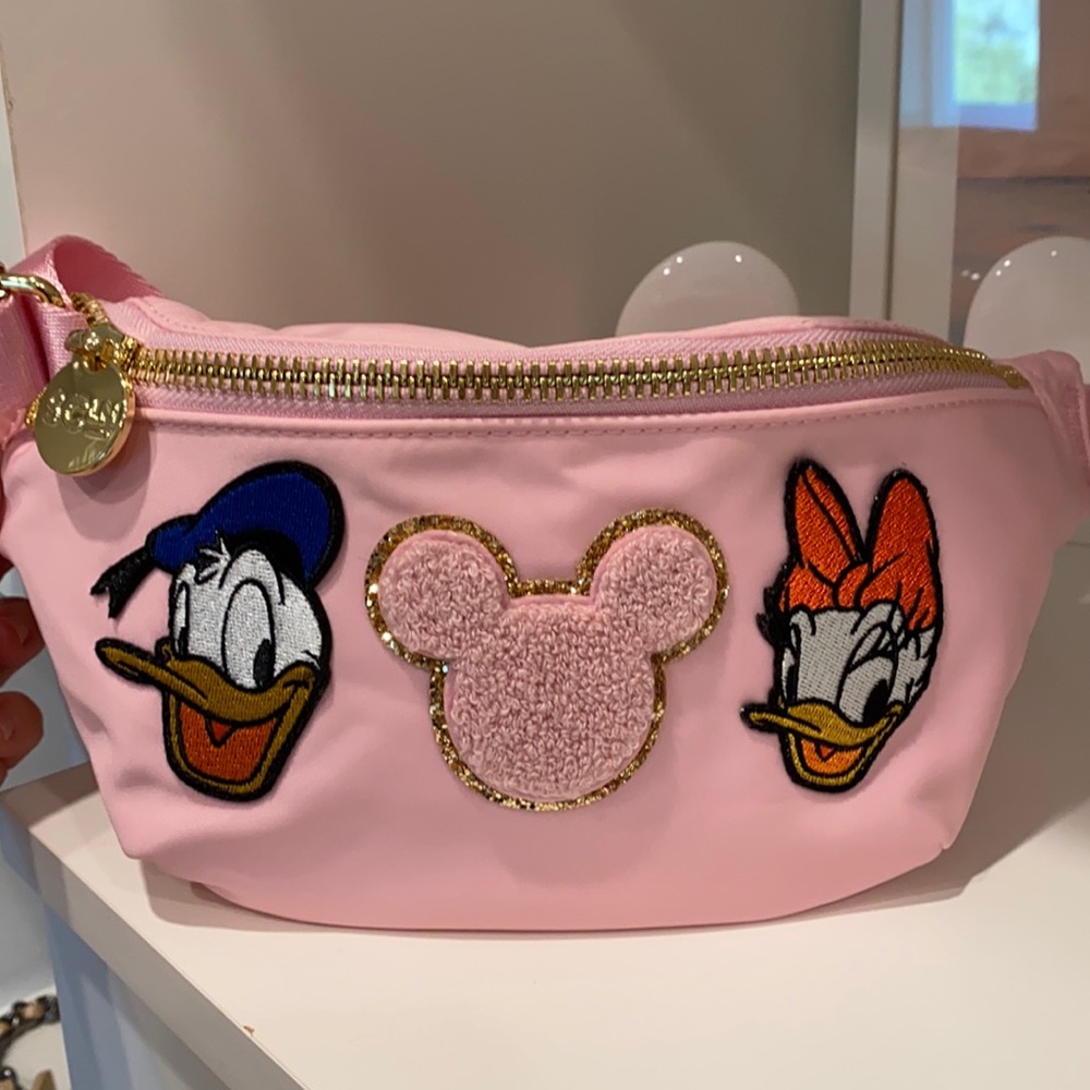 Stoney clover lane flamingo Fanny with Donald, daisy and Mickey head sewn on - Picture 1 of 4